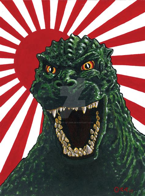 Godzilla! - Print by The-Art-Of-Orr on DeviantArt