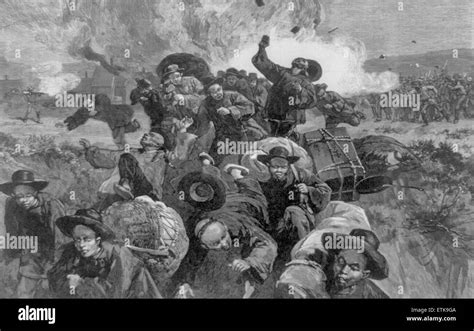 The Massacre of the Chinese at Rock Springs, Wyoming, 1885 Stock Photo - Alamy