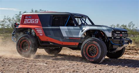 Ford Unveils Baja 1000 Bronco Racer In First Official Look At Upcoming SUV