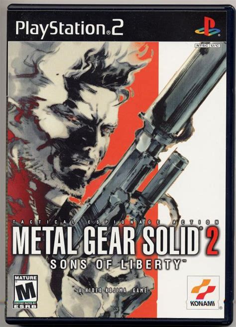 PS2 Metal Gear Solid 2: Sons Of Liberty Scans