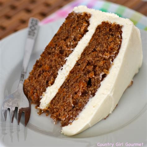 Carrot Cake with Cream Cheese Frosting * My Hot Southern Mess