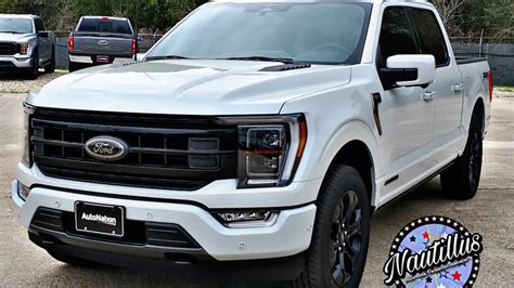 The NEW 2023 Ford F150 Avalanche Color On Platinum Black Appearance ...