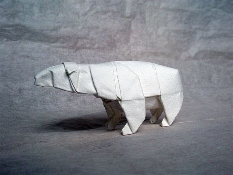 Origami Polar Bear | EMBROIDERY & ORIGAMI