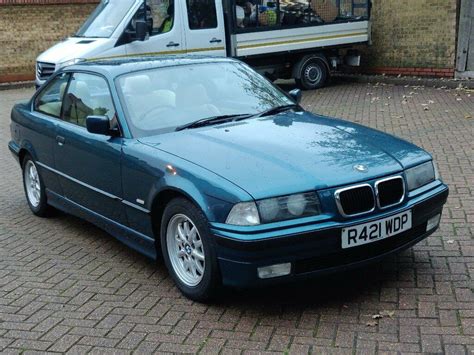 BMW 323i E36 COUPE AUTO INDIVIDUAL 1998 R REG MET AQUA / LEATHER PAS A/C 158K SUPERB -07826 336 ...