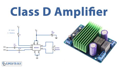 Simple Class D Amplifier Circuit