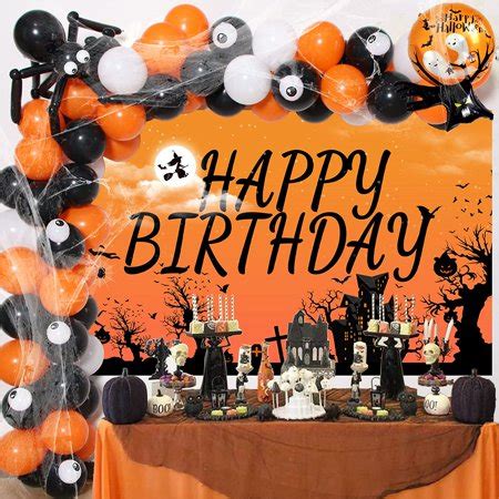 Halloween Birthday Party Decorations, Halloween Party Decorations for ...