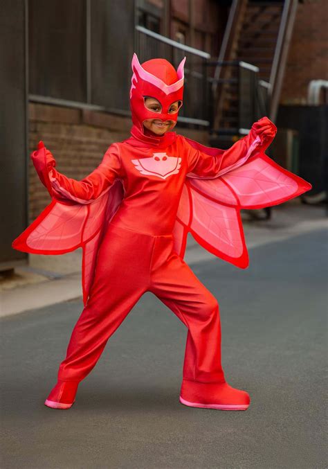 Girl's Deluxe Owlette Costume PJ Masks | Kid's TV/Movie Costumes