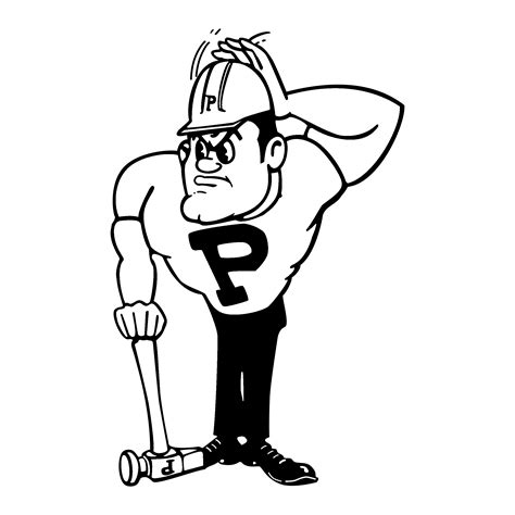 Purdue University Pete Logo PNG Transparent & SVG Vector - Freebie Supply