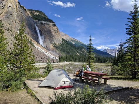 Yoho National Park - Takakkaw Falls Campground (walk-in) - Field, British Columbia - Tripcarta