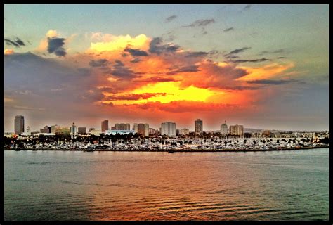 Long Beach Skyline | Outdoor, Skyline, Beach