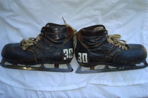 Antique / Vintage CCM Goalie Skates | HockeyGods