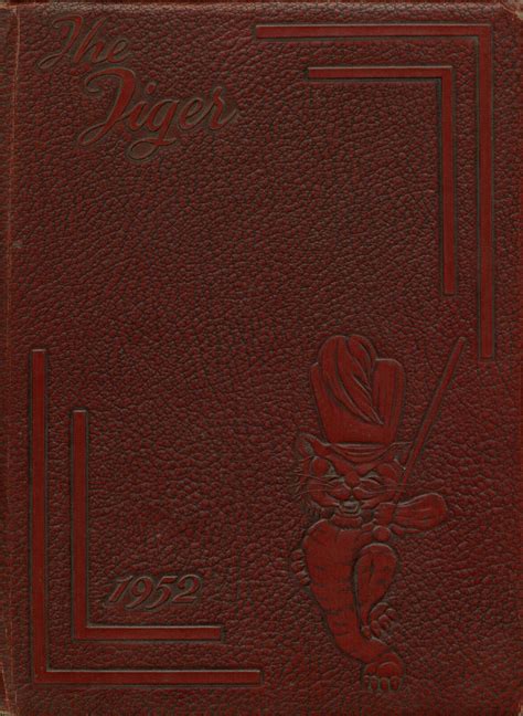 1952 yearbook from Anson High School from Anson, Texas for sale