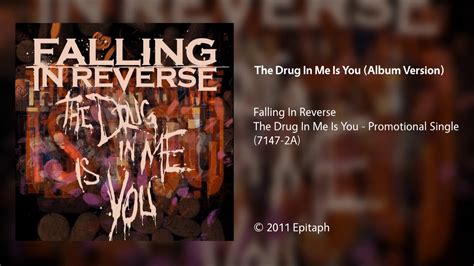 Falling In Reverse - The Drug In Me Is You (Album Version) - YouTube