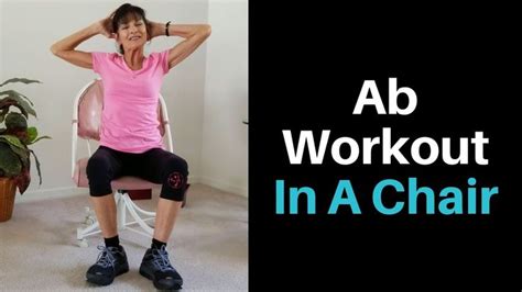 Seated Ab Workout For Seniors - YouTube | Senior fitness, Core workout, Abs workout