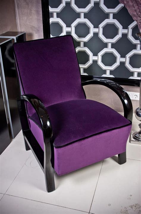 Dark Blue Living Room Chair Key: 7087125812 #RetroOfficeChair | Purple furniture, Purple home ...