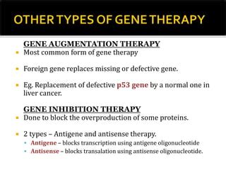 Gene therapy | PPT | Free Download