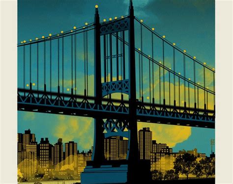 DMB Randall's Island Bridge Poster - Etsy