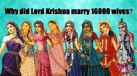 Why did Lord Krishna marry 16000 wives? - YouTube