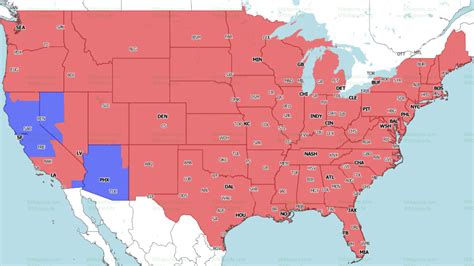 Nfl Coverage Map 2024 Week 1 - Annis Hedvige