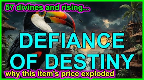 POE 3.24 - Why Did This Item Get So Expensive - Defiance Of Destiny ...