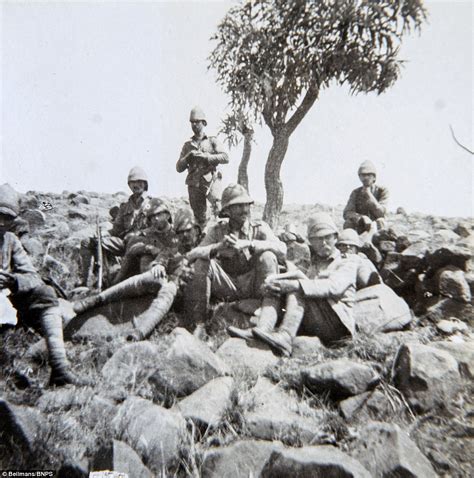 Rare Boer War photographs show British soldiers fighting in tough conditions | Daily Mail Online