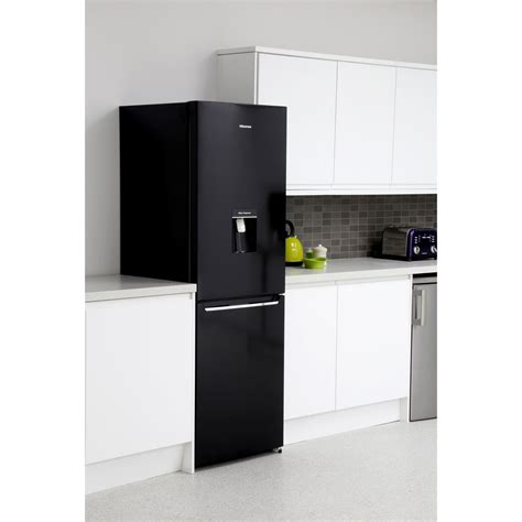 Buy Hisense RB367N4WB1 Frost Free Fridge Freezer - Black/Steel | Marks Electrical