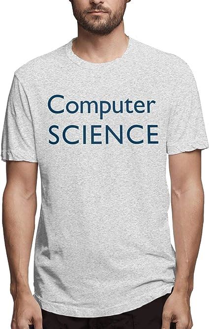 Mens Computer Science Graphic Casual T-Shirts, Crew Neck Short Sleeve Novelty Musical Shirts ...