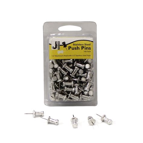 Metal Push Pins - Box Of 100 | Assembly Tools Delphi Glass