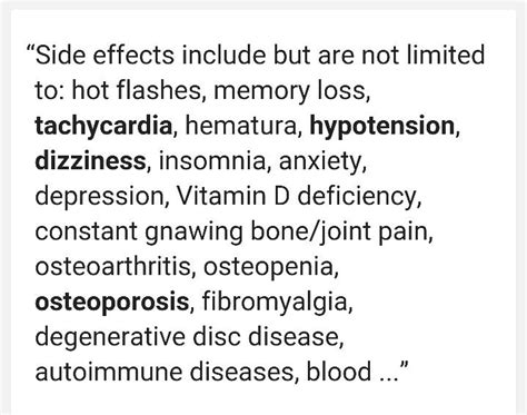 Lupron long term side effects | Endometriosis awareness, Autoimmune disease, Endometriosis