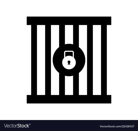 Prison icon Royalty Free Vector Image - VectorStock