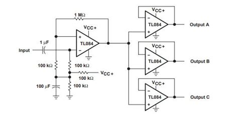 TL084CN Operational Amplifier: Pinout, Equivalent, Application