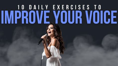 🎤 10 Exercises To Improve Your Voice - Daily Vocal Warm Ups For Singers - YouTube