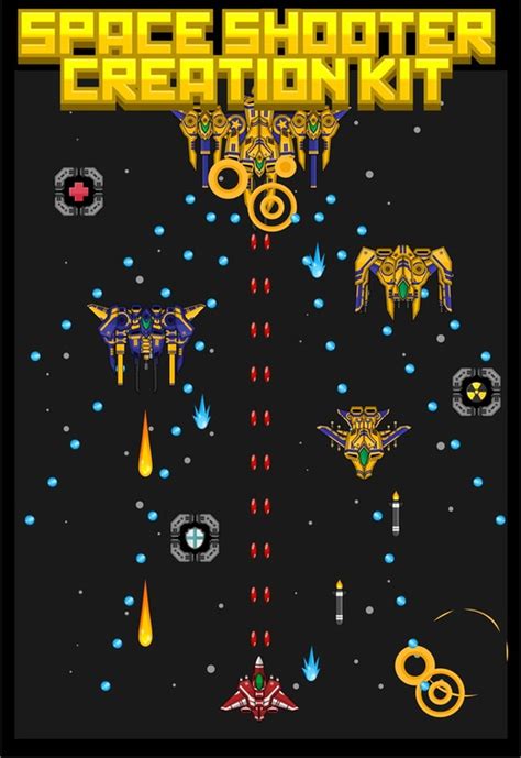 Top Down Space Shooter Creation Kit - Game Art 2D