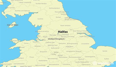 Where is Halifax, England? / Halifax, England Map - WorldAtlas.com