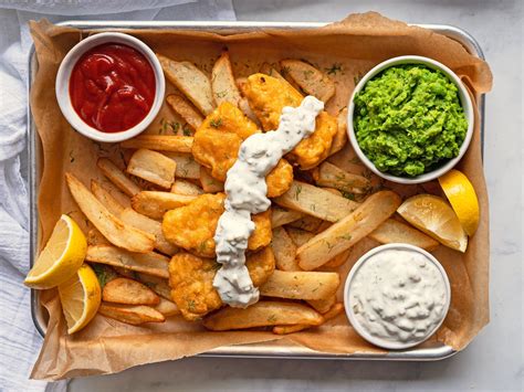 Fish, Chips & Mushy Peas — The Yummy Vegan