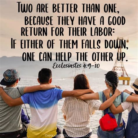 70+ Powerful Bible Verses About Friendship | Think About Such Things