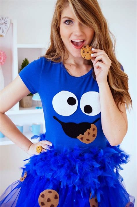 The Joy Of Fashion {halloween} Cute Homemade Cookie Monster Costume ...
