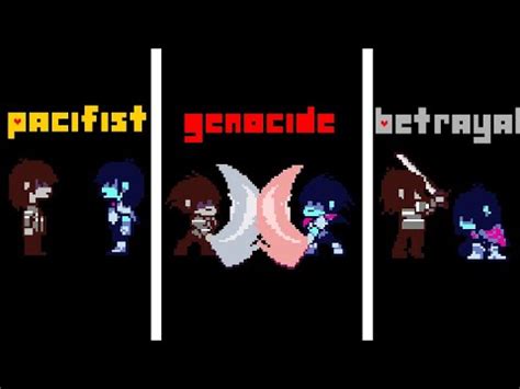 Vessel vs Kris - Deltarune (All Endings) - YouTube