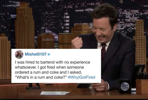 Jimmy Fallon's "Hashtags" Had People Share Stories About Getting Fired ...