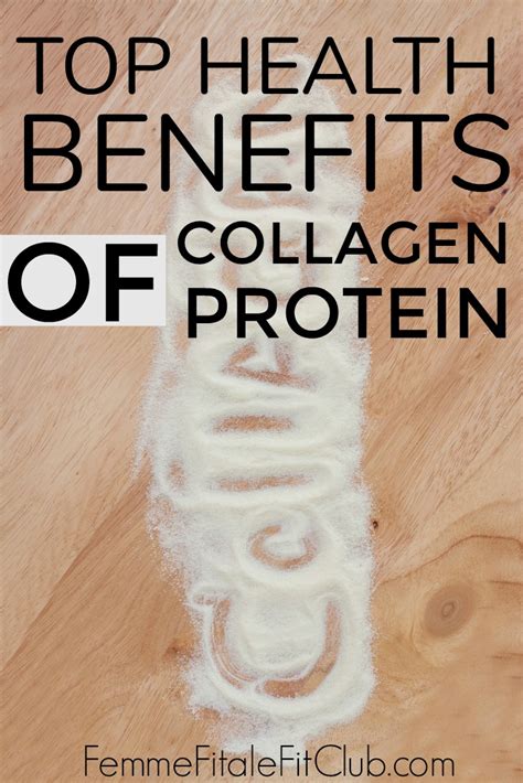 Top Health Benefits of Collagen Protein - Femme Fitale Fit Club Blog