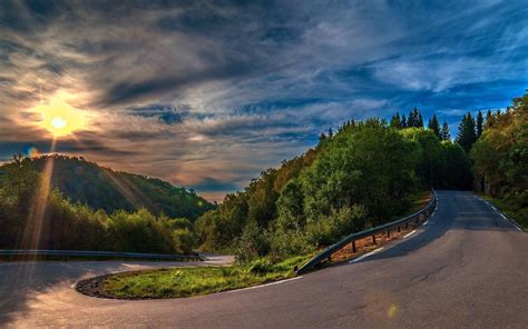 Curvy Road Wallpaper | Scenery wallpaper, 4k background, Scenery