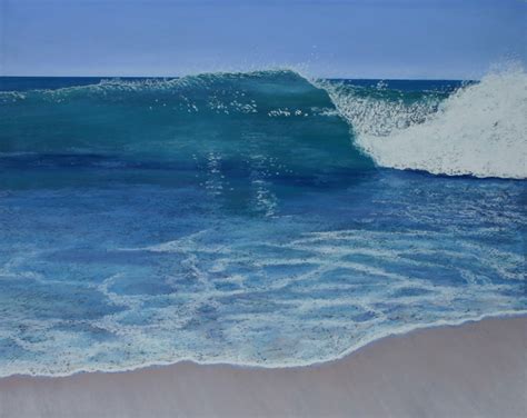 Ann Steer Gallery - Beach Paintings and Ocean Art: Wave Painting