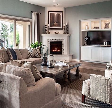 Nice 56 Relaxing Small Living Room Decor Ideas With Fireplace. More at ...