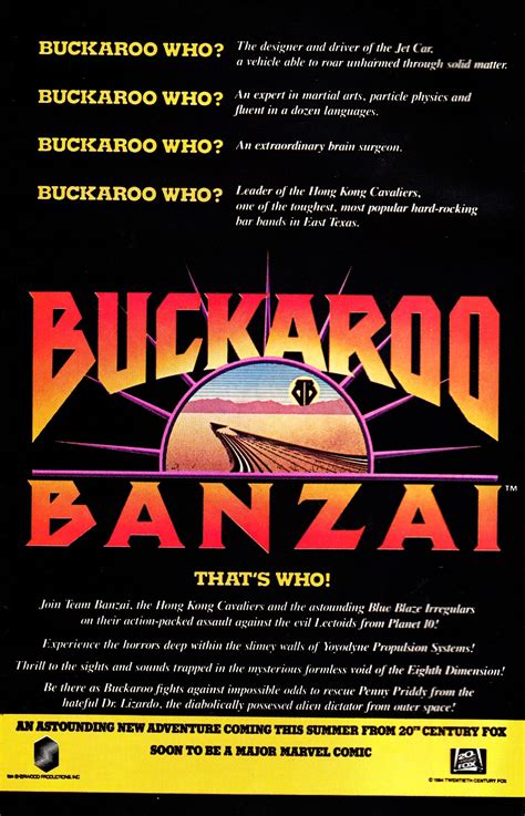 Buckaroo Banzai - Ouch My Ego! - Music, Art, & Culture Blog of the Rio Grande Valley