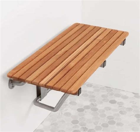 Floating Shower Bench (Design Guide) - Designing Idea