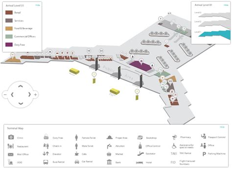 Aeropuerto Internacional Queen Alia - Ficha, Fotos y Planos - WikiArquitectura