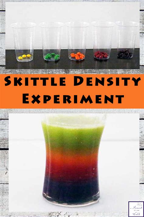 Skittle Density Experiment - Simple Living. Creative Learning