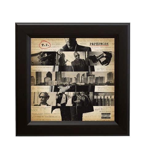 T.I. 'Paperwork' Original Album Artwork - Hip Hop - T.I. Album Cover - T.I. Print - T.I. Artwork ...