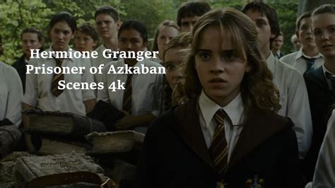 All Hermione Granger Scenes | Prisoner of Azkaban (4K ULTRA HD) MEGA ...