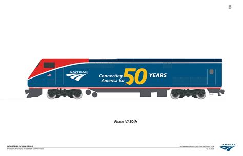 50th Anniversary Commemorative Painted Locomotives - Amtrak Media